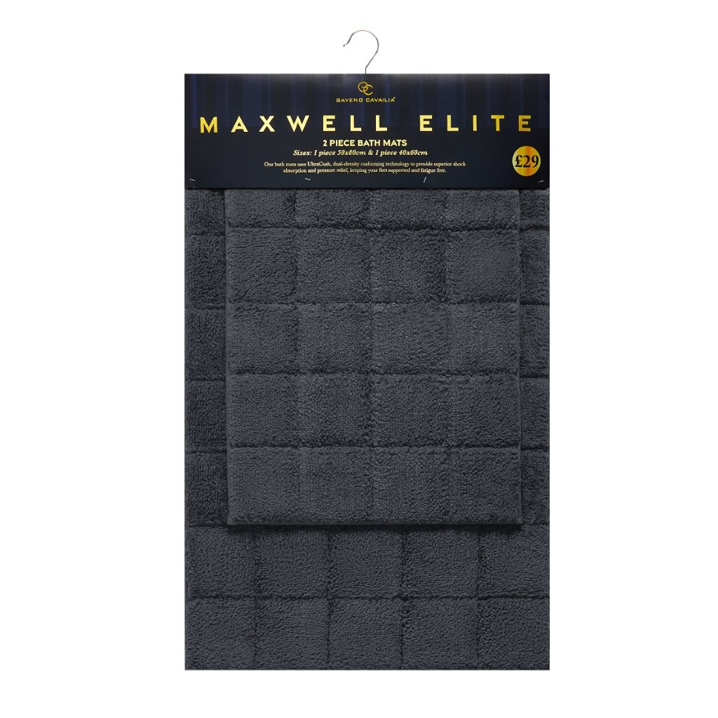 2 Piece Bath Mat Set – Soft Water Absorbent Non-Slip Bathroom & Toilet Floor Rugs - Image 15