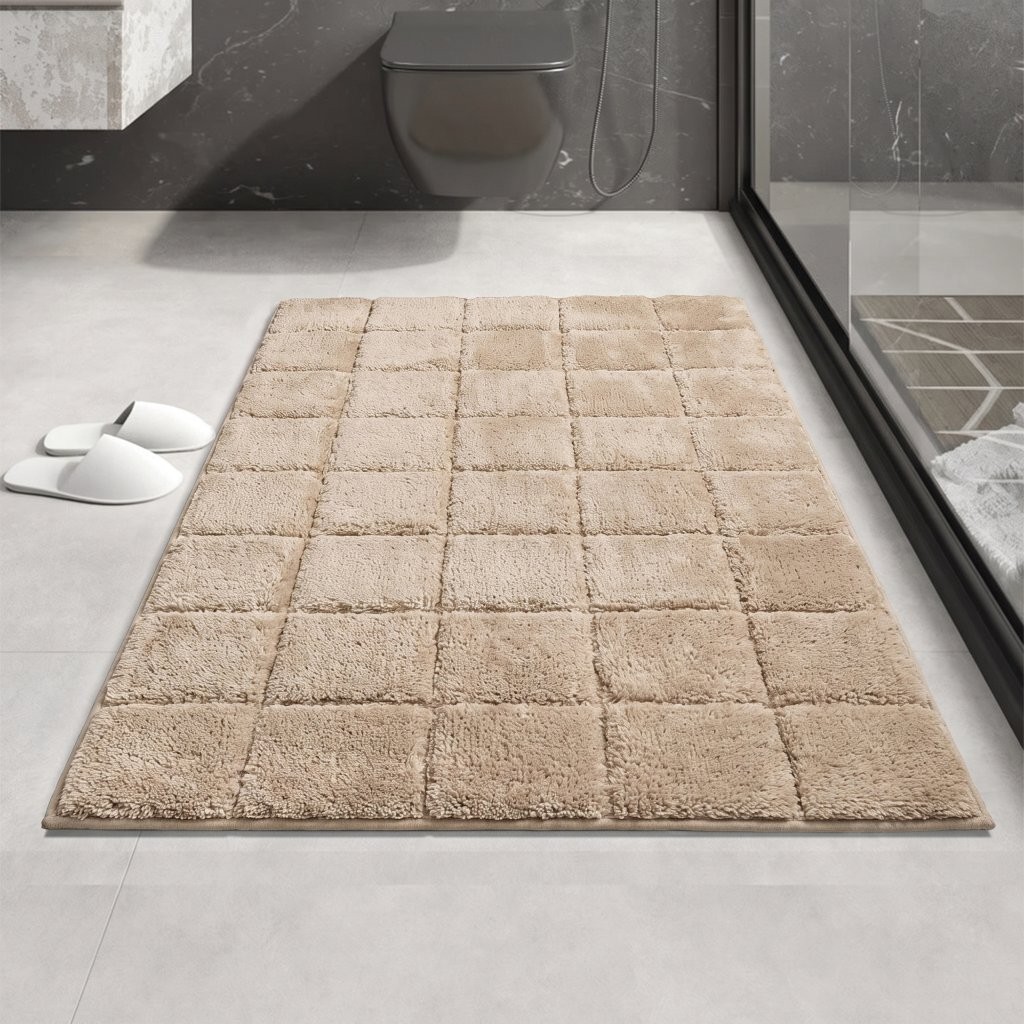 2 Piece Bath Mat Set – Soft Water Absorbent Non-Slip Bathroom & Toilet Floor Rugs - Image 34