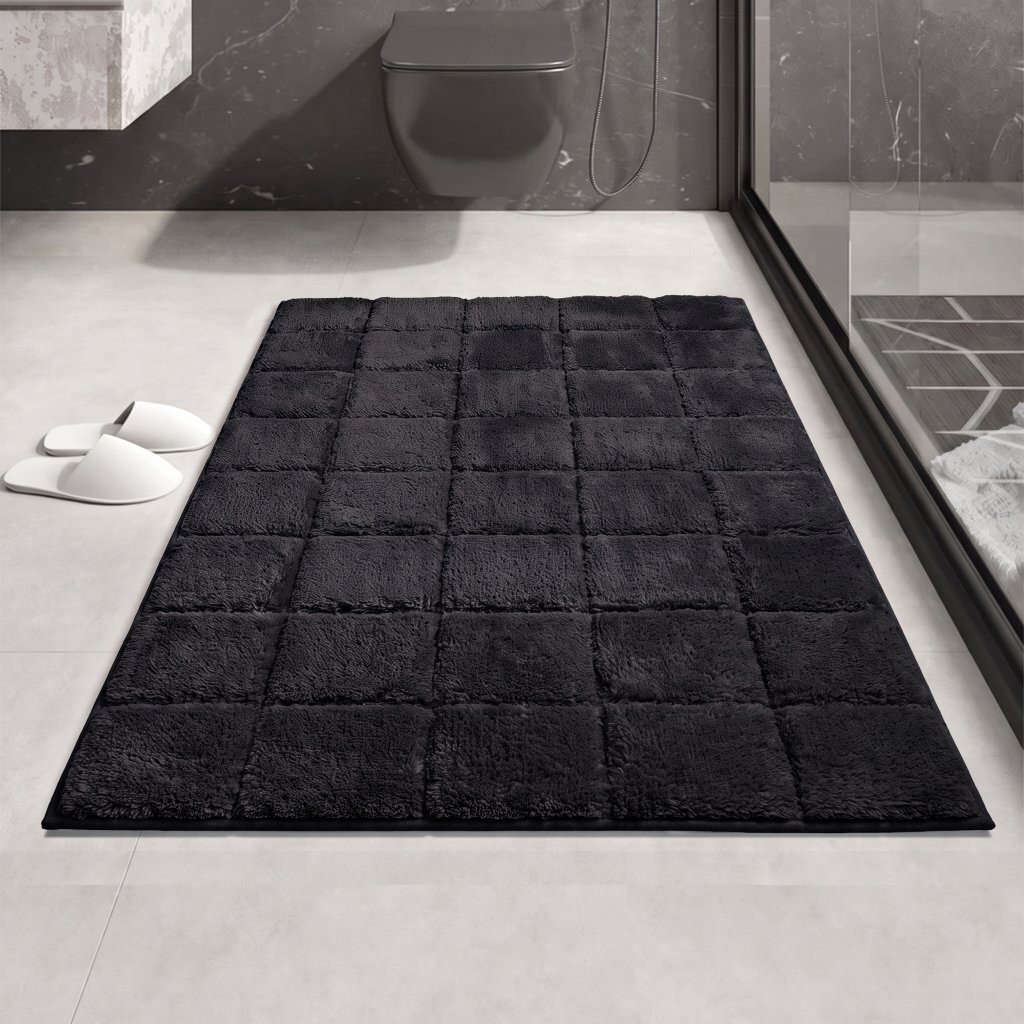 2 Piece Bath Mat Set – Soft Water Absorbent Non-Slip Bathroom & Toilet Floor Rugs - Image 11