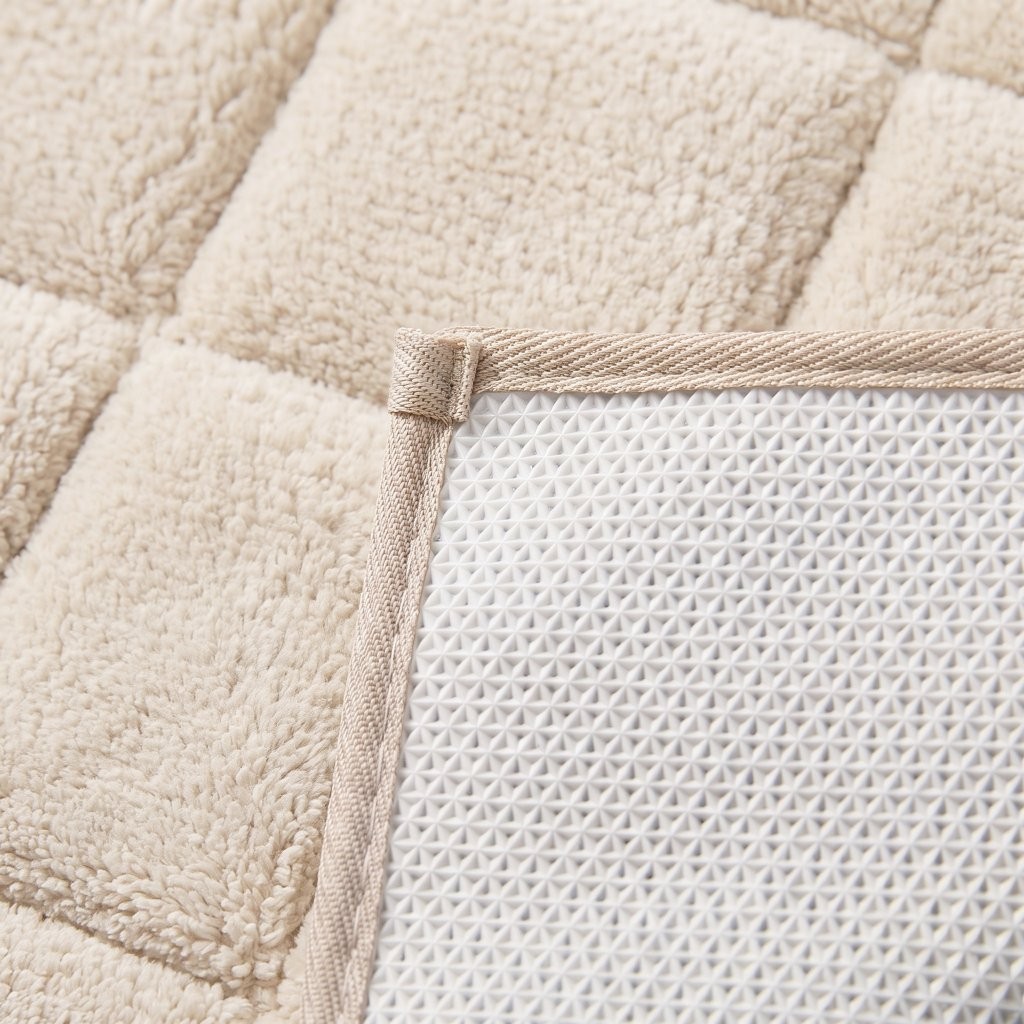 2 Piece Bath Mat Set – Soft Water Absorbent Non-Slip Bathroom & Toilet Floor Rugs - Image 22